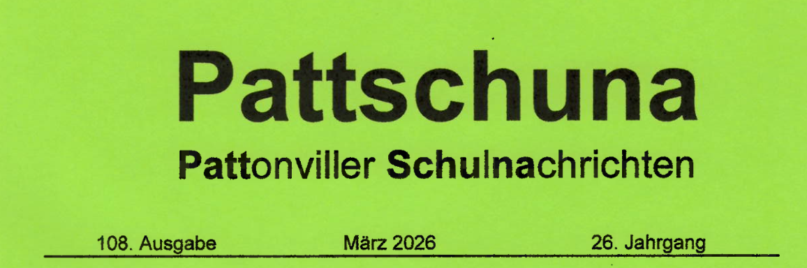 Osterausgabe der Pattschuna